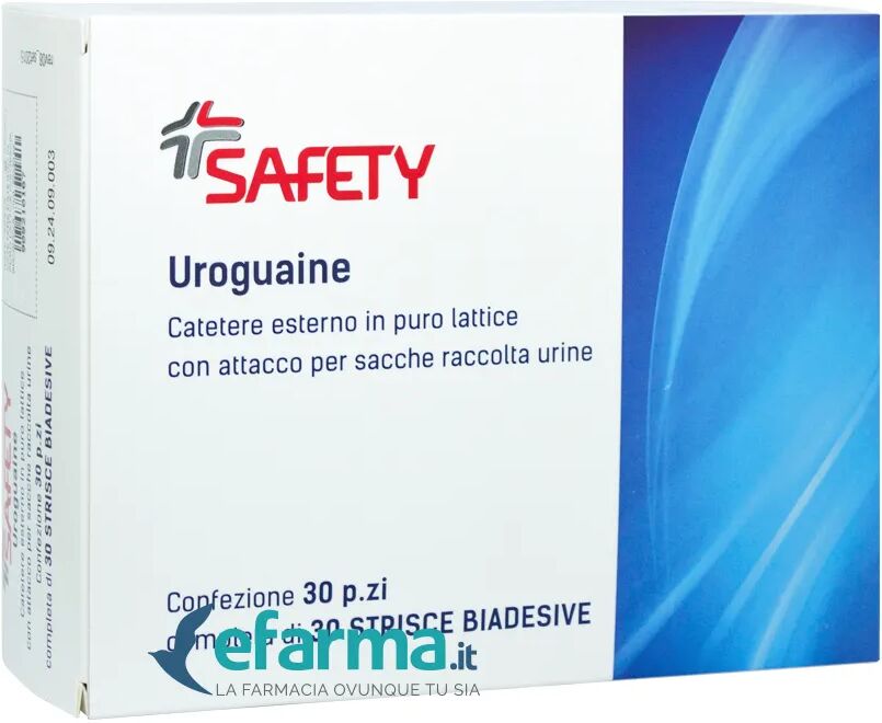 SAFETY Uroguaine Catetere Esterno 25mm 30 Pezzi