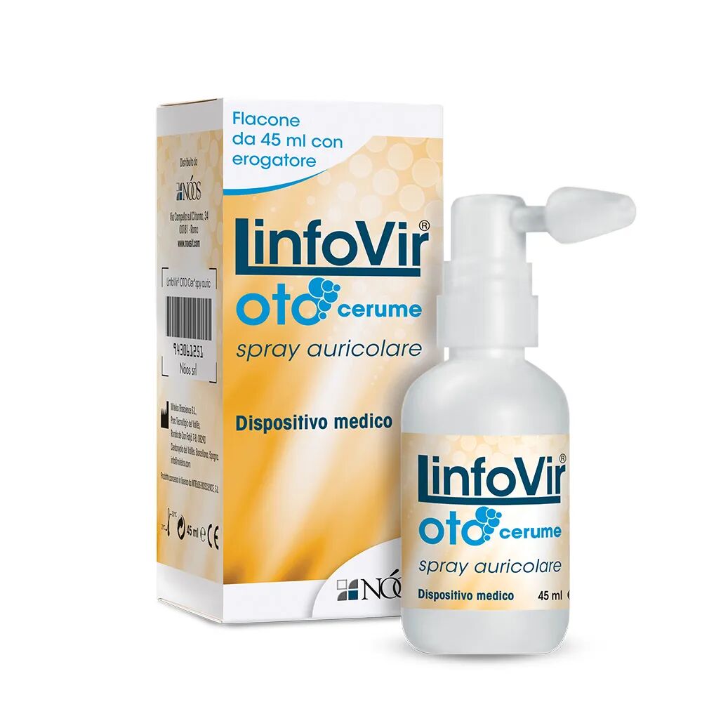 LinfoVir Oto Cerume Spray Auricolare 45 ml