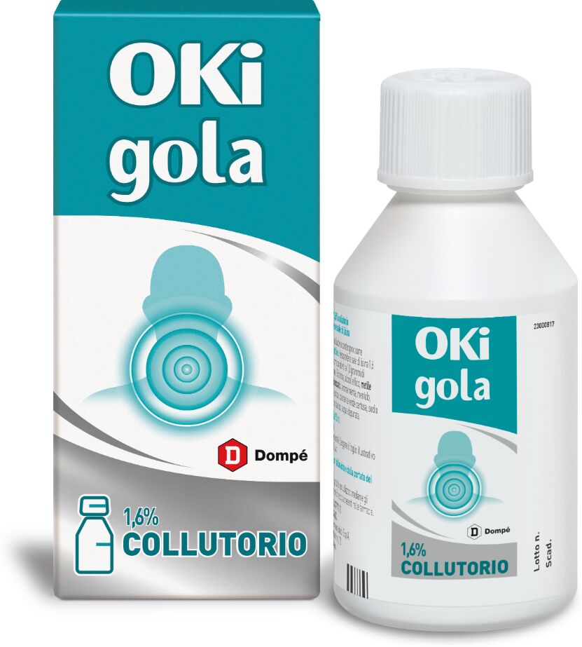 Oki Infiammazione e Dolore Ketoprofene Analgesico Collutorio 150 ml