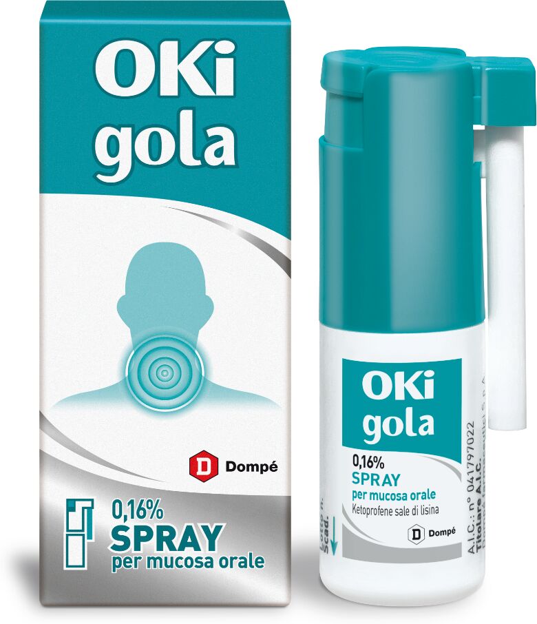 Oki Infiammazione e Dolore Spray Ketoprofene Analgesico 15 ml