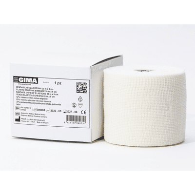 Gima Benda Elastica Coesiva 20 M X 8 Cm Gima Benda Elastica Coesiva 20 M X 8 Cm