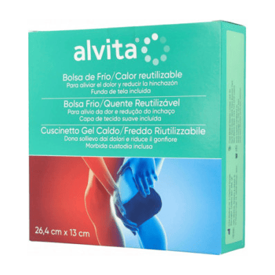 Alvita Cuscino in gel caldo e freddo - Terapia calda e fredda Alvita Cuscino in gel caldo e freddo - Terapia calda e fredda