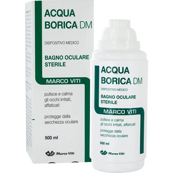 marco viti acqua borica bagno oculare 500 ml