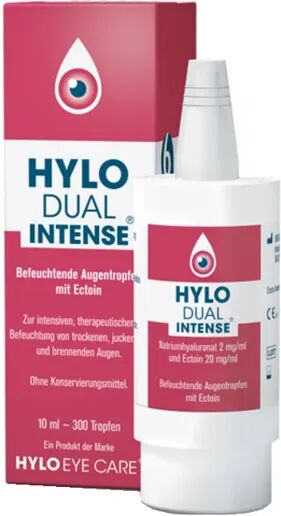 hylo dual intense collirio lubrificante gocce 10 ml