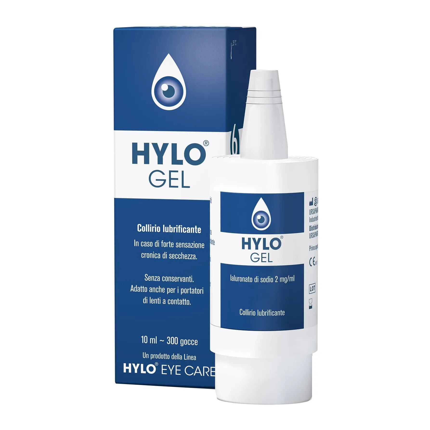 hylo gel collirio oftalmico lubrificante 10 ml