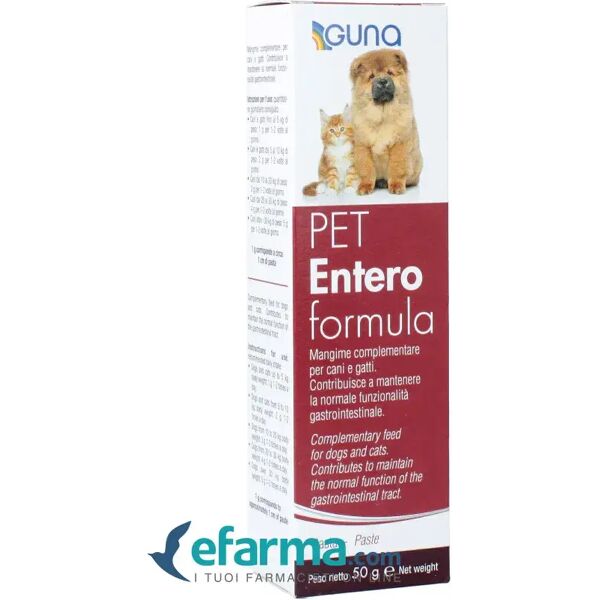 guna linea veterinaria pet enteroformula pasta 50 g