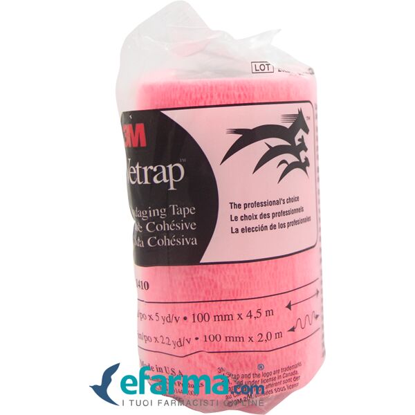 vetrap fascia elastica fucsia uso veterinario 10 cm