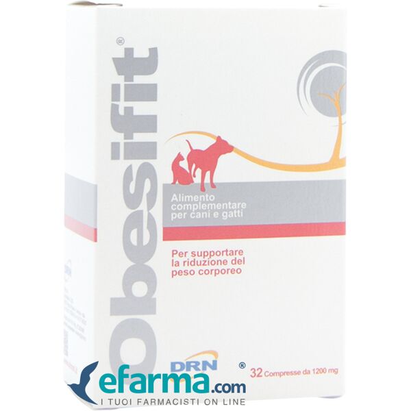 drn obesifit integratore perdita peso cani e gatti 32 compresse