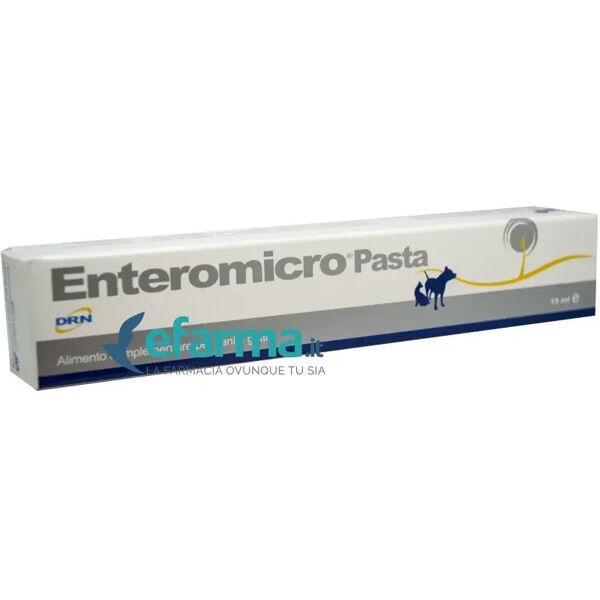 drn enteromicro pasta integratore simbiotico cani e gatti siringa 15 ml