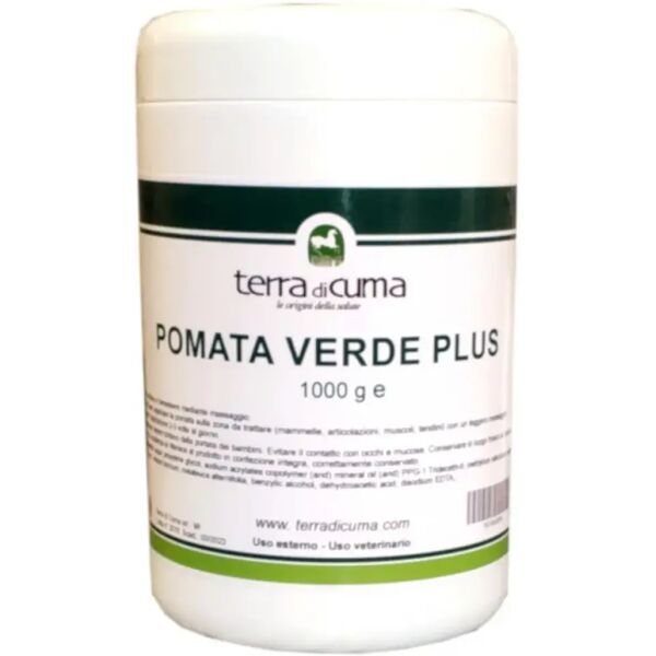 terra di cuma pomata verde plus lenitiva cavalli 1000g