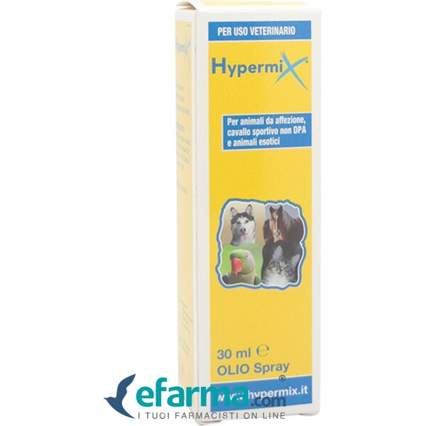 hypermix olio spray per lesioni cutanee uso veterinario 30 ml