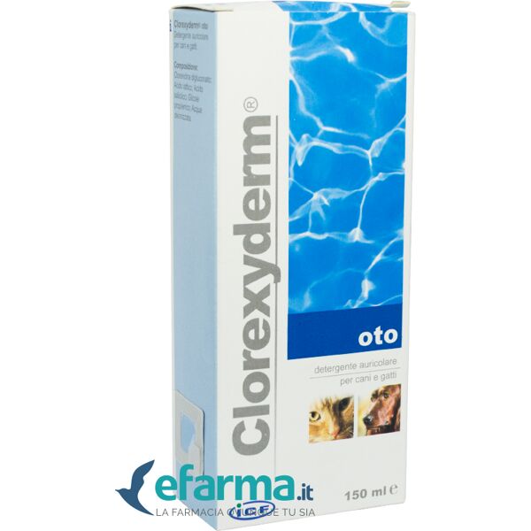 clorexyderm icf oto detergente auricolare cani e gatti 150 ml