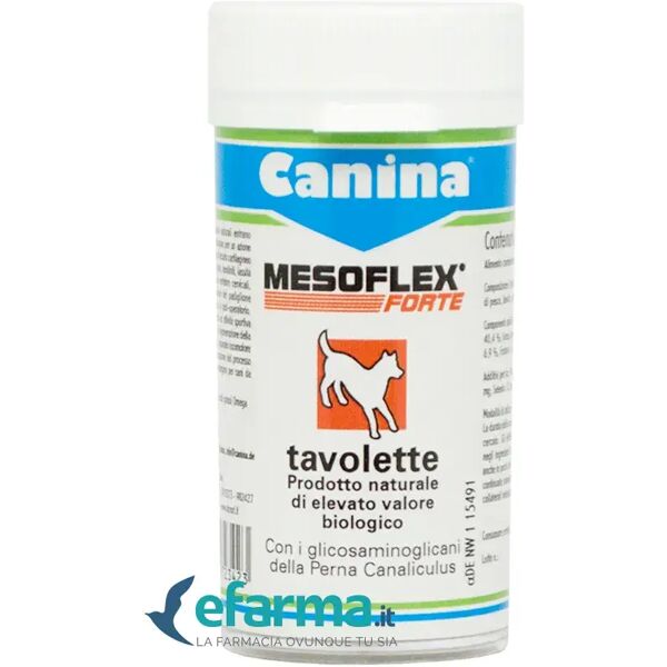 mesoflex canina pharma forte integratore articolare cani 60 compresse