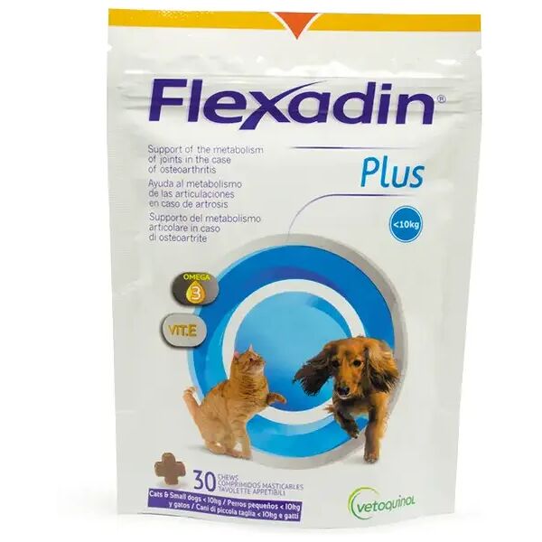 flexadin plus integratore articolare cani taglia piccola e gatti 30 tavolette