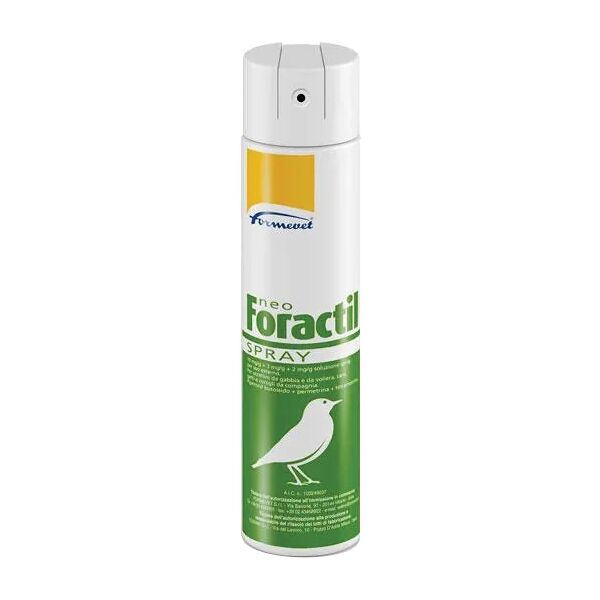 neo foractil spray ectoparassiticida uccelli 300 ml