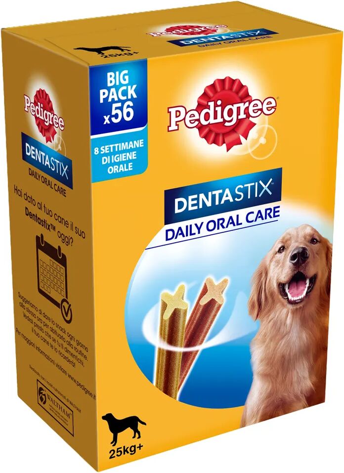 pedigree dentastix daily oral care stick igiene orale large 56 pezzi