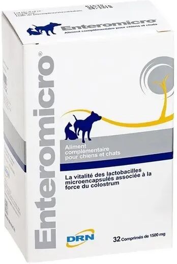 drn enteromicro integratore simbiotico cani e gatti 32 compresse