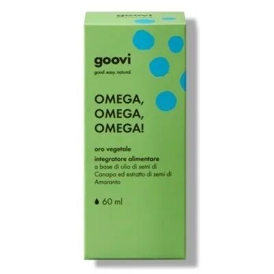goovi omega oro vegetale integratore di acidi grassi essenziali 60 ml