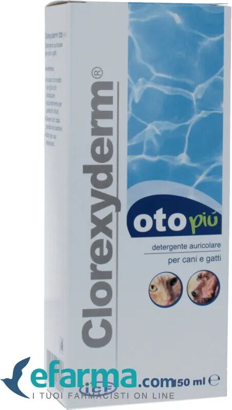 clorexyderm oto più detergente pulizia auricolare cani e gatti 150 ml