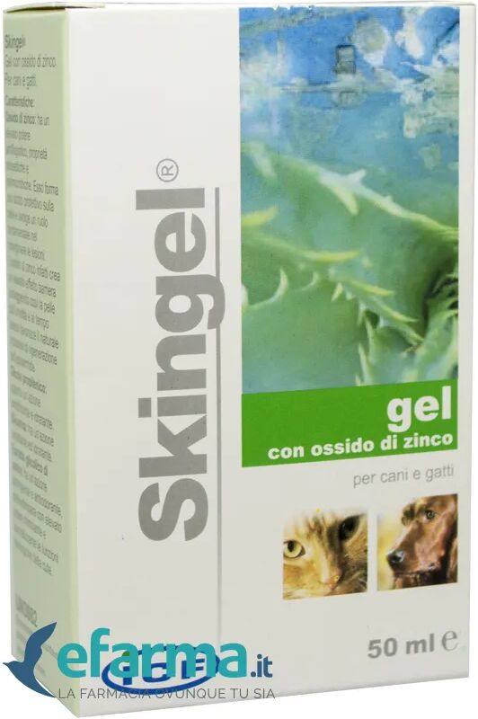 icf skingel gel dermatologico con ossido di zinco cani e gatti 50 ml