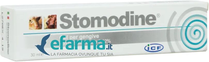 stomodine icf gel igiene denti e gengive cani e gatti tubo 30 ml