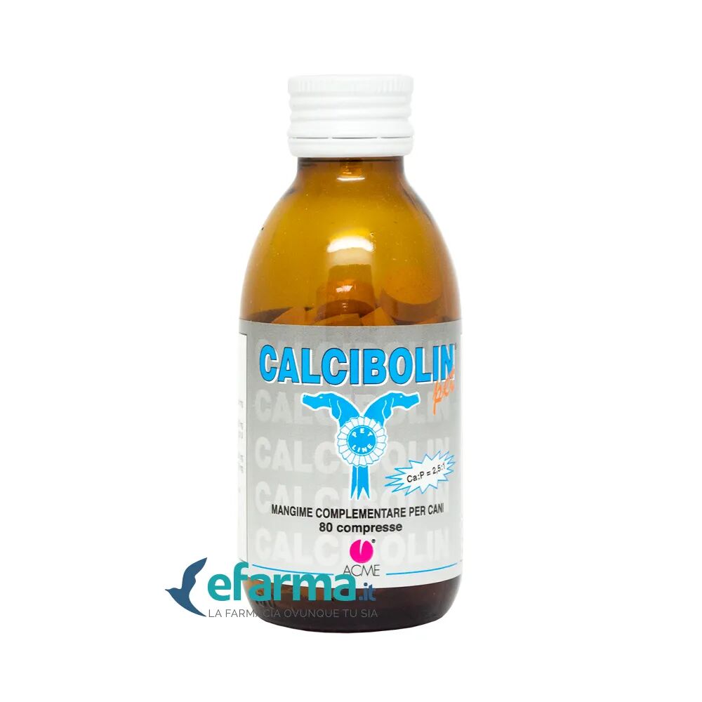 calcibolin pet mangime complementare per cani 80 compresse