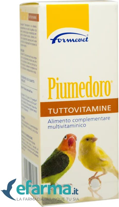 Formevet Piumedoro TuttoVitamine Integratore Ricostituente Uccelli 25ml