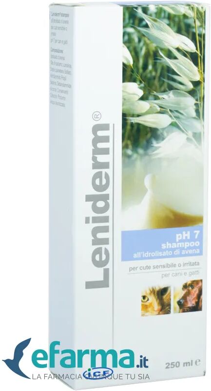 LENIDERM Icf Shampoo Lenitivo Ph 7 Cani E Gatti 250 ml