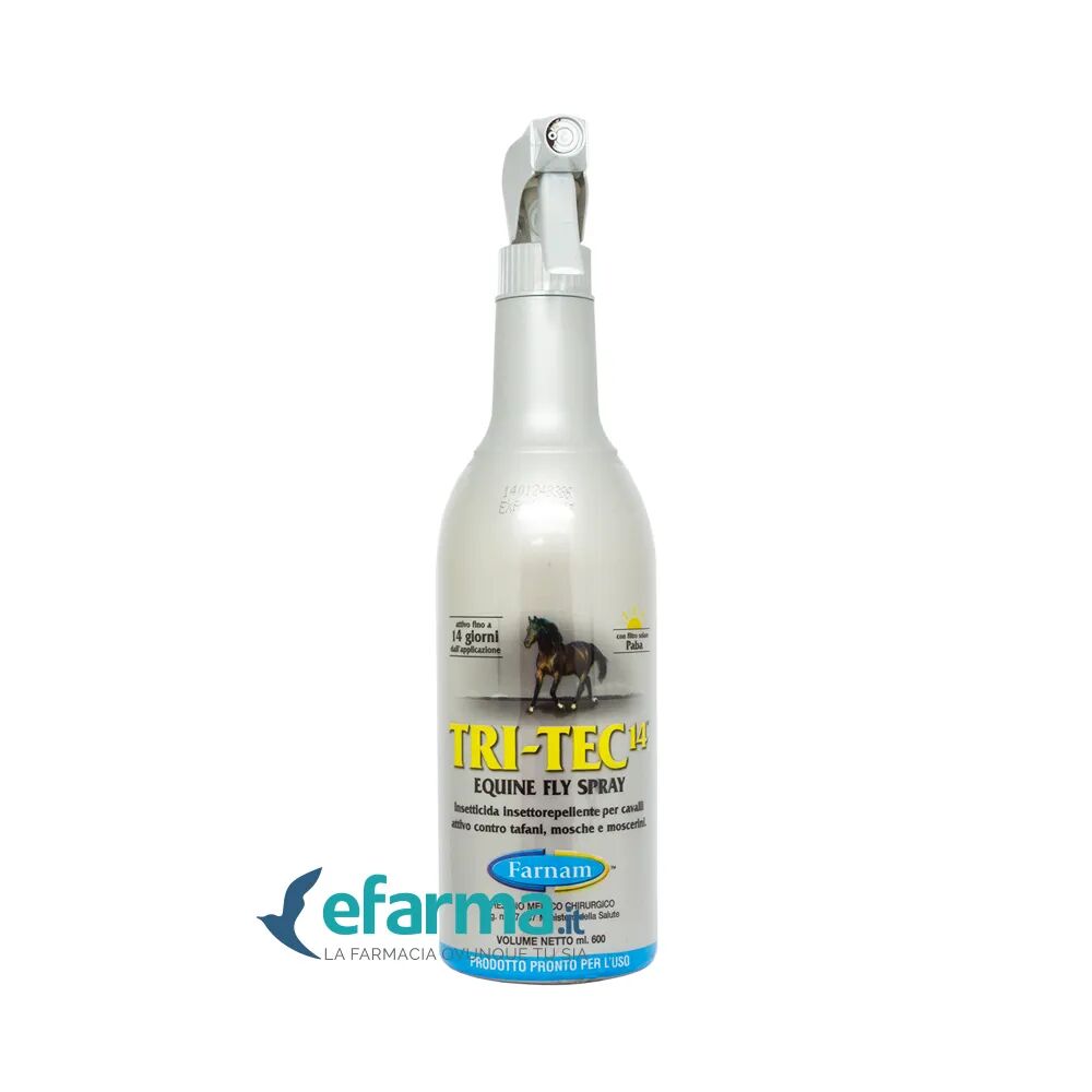CHIFA Tri Tec 14 Insetticida Insettorepellente Spray Cavalli 600 ml