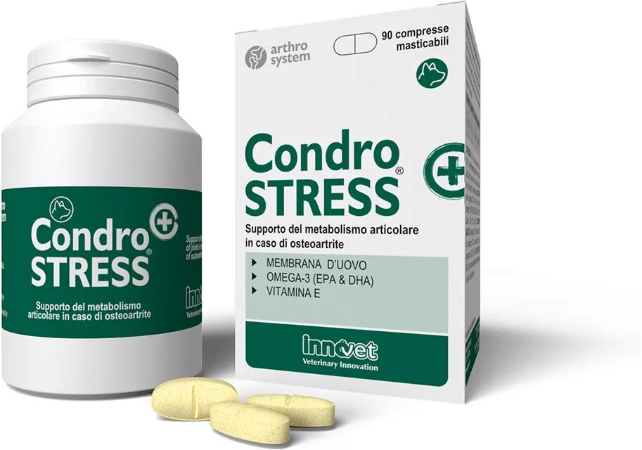 Innovet Condrostress+ Integratore Per Osteoartrite Cani 90 Compresse Masticabili