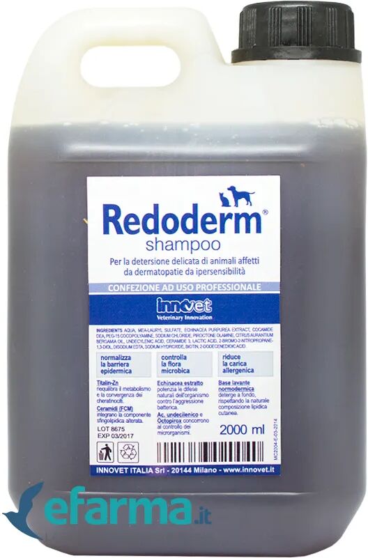 Innovet Redoderm Shampoo Delicato Dermatiti Allergiche Cane E Gatto 2 L