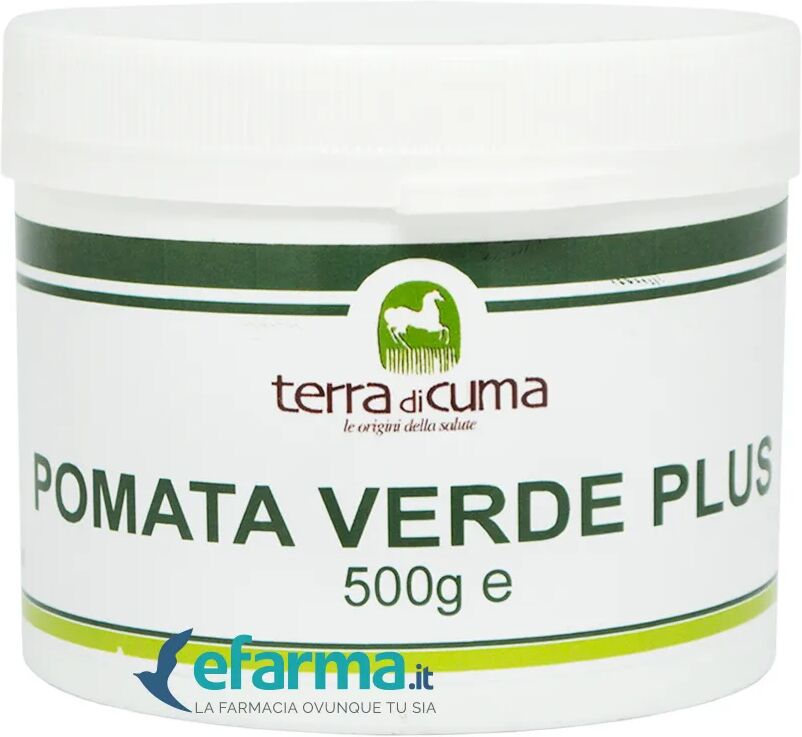 Terra Di Cuma Pomata Verde Plus Lenitiva Cavalli 500g