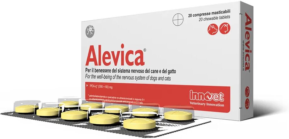 Alevica Integratore Nocicettivo Cani Gatti 20 Compresse