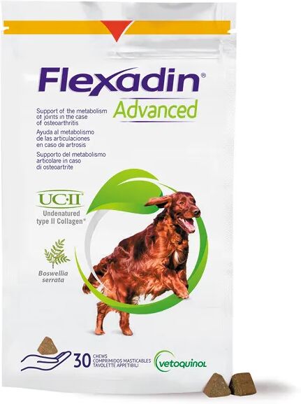 Flexadin Advanced Integratore Articolare Cani 30 Tavolette Masticabili