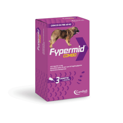 Fypermid Combo 402 mg/ 361,8 Soluzione Spot-on Per Cani di Taglia Gigante Fypermid Combo 402 mg/ 361,8 Soluzione Spot-on Per Cani di Taglia Gigante