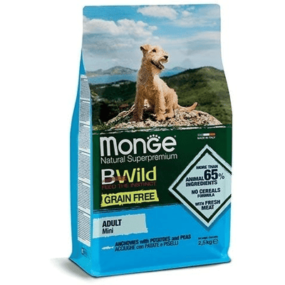 Monge Monge Senza Cereali Cibo per Cani Piccoli - Acciughe & Patate Monge Monge Senza Cereali Cibo per Cani Piccoli - Acciughe & Patate