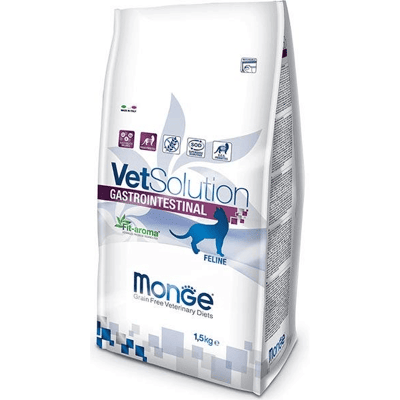 Monge Vetsolution Gastrointestinal Linea Medica Cibo Secco Gatti Sacco 400G Monge Vetsolution Gastrointestinal Linea Medica Cibo Secco Gatti Sacco 400G