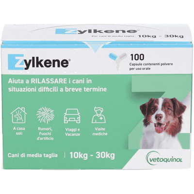 Zylkene 225mg - Integratore per lo Stress di Cani e Gatti Zylkene 225mg - Integratore per lo Stress di Cani e Gatti