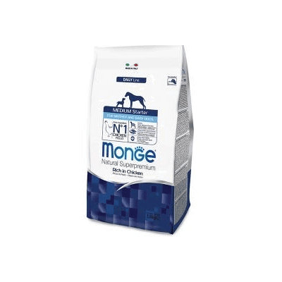 Monge Natural Superpremium Medium Starter - Cibo secco per cani Monge Natural Superpremium Medium Starter - Cibo secco per cani
