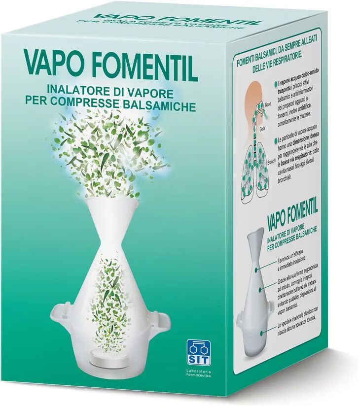 vapo fomentil inalatore di vapore per compresse balsamiche