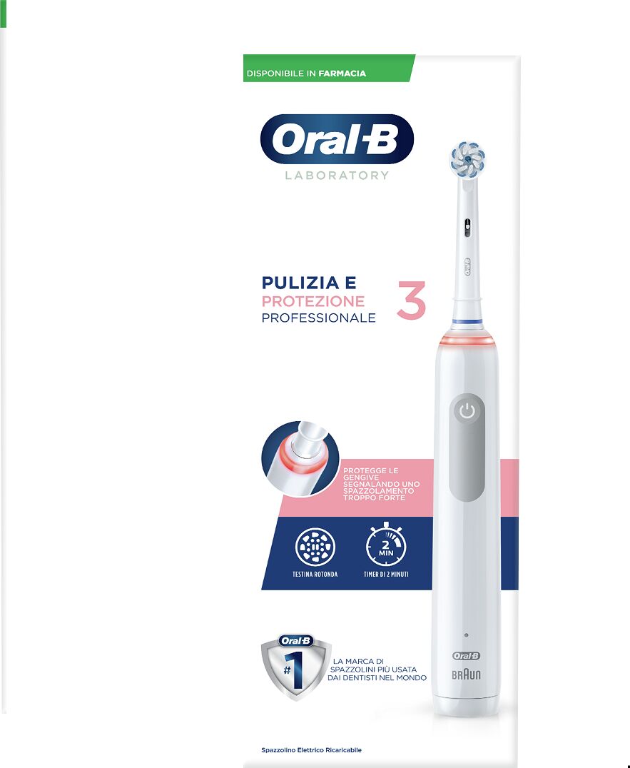 oral-b pro3 laboratory spazzolino elettrico per denti sensibili