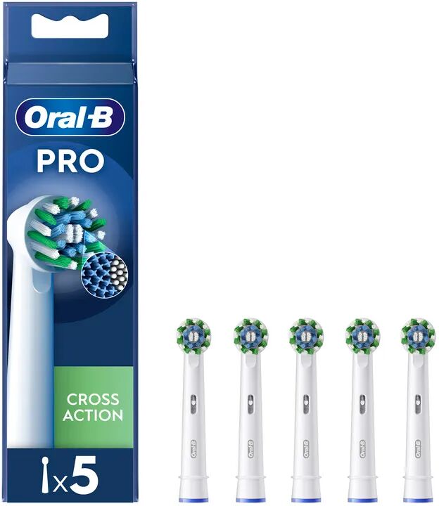 oral-b testine di ricambio pro cross action 5 pezzi