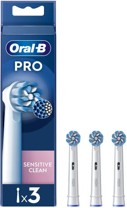 oral-b testine di ricambio pro sensitive clean 3 pezzi