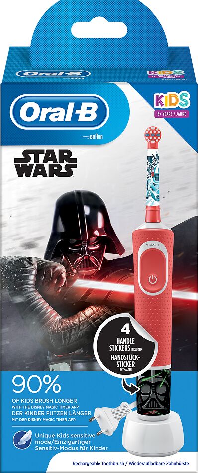 oral-b vitality kids spazzolino elettrico star wars +3 anni