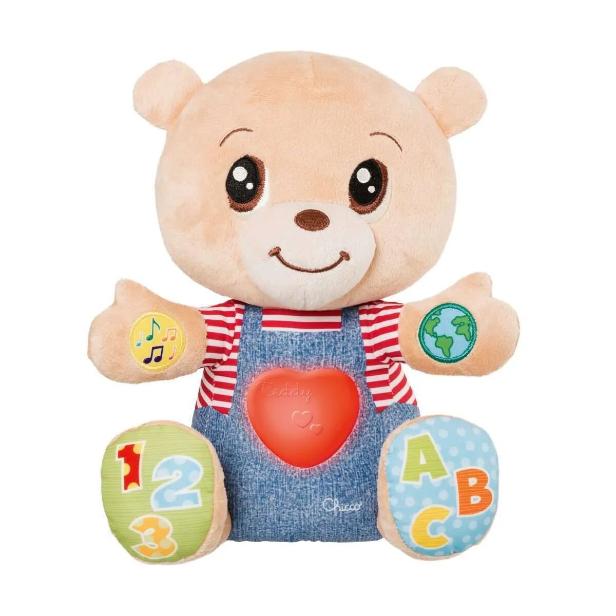 chicco teddy orso delle emozioni 6m+