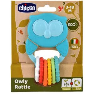 Chicco Gufo Trillino Eco+ Con 6 Anelli Colorati +3 Mesi