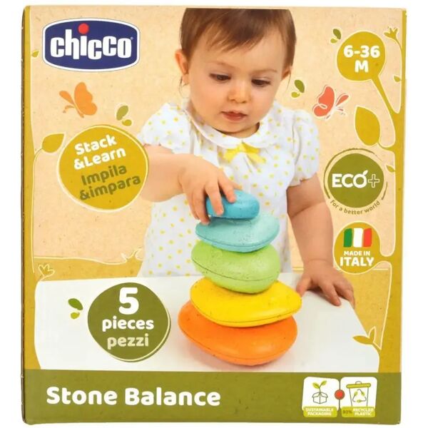 chicco stone balance eco+ giocattolo neonati +6 mesi