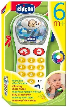 chicco gioco telefono vibra e scatta +6m