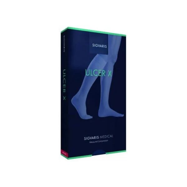 sigvaris ad ulcer-x cx3 gambaletto compressivo per ulcere punta aperta colore naturale taglia m normal