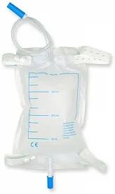 gima sacca urine da gamba 750 cc - tubo 35 cm con kit bottoni (conf. 30 pz.)